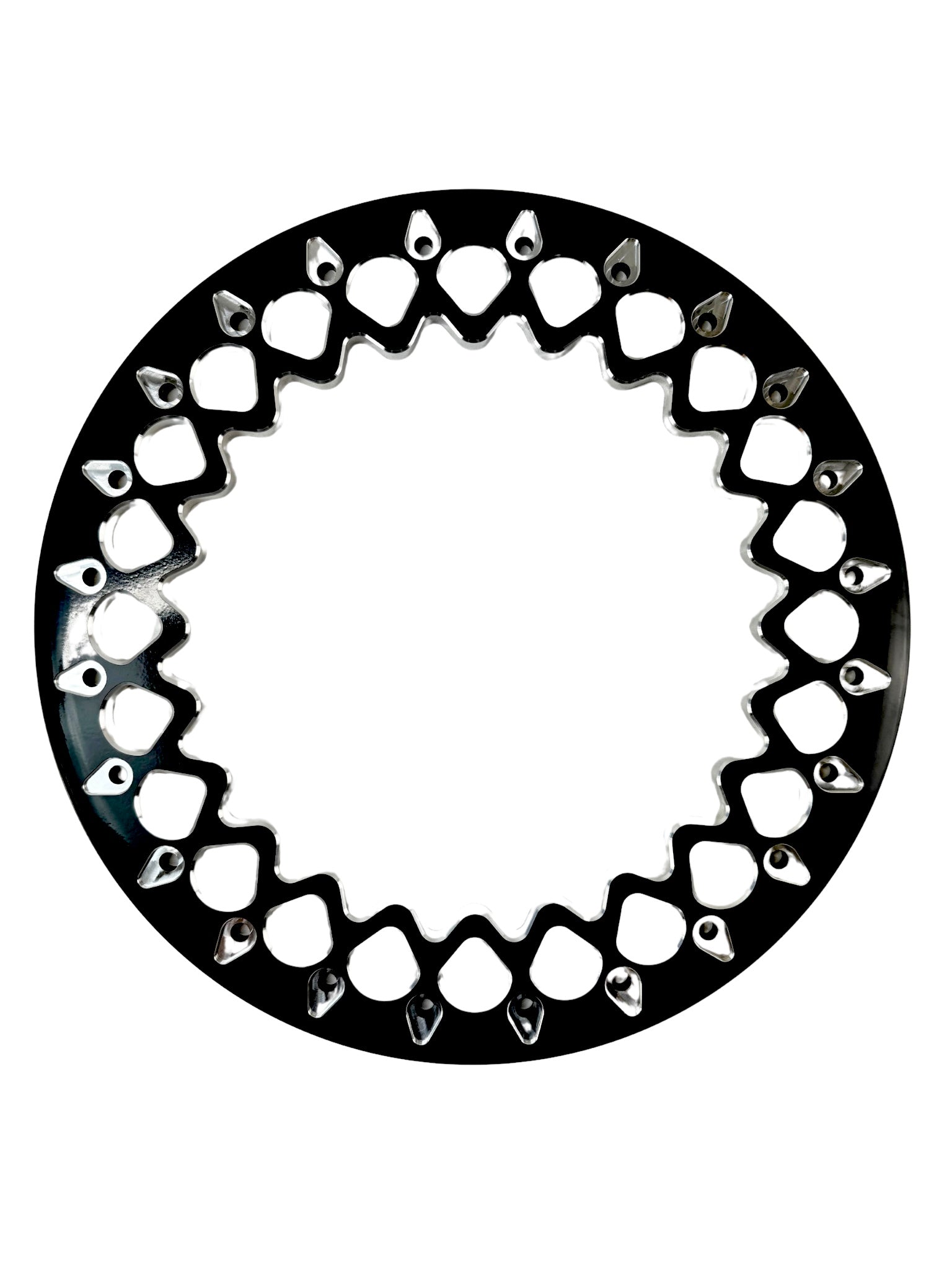 Ultra Light Impact Beadlock Silver RZR PRO R 5X4.5 Wheels - High-Performance Off-Road Wheels for UTVs & Side-by-Sides - Perfect for Trail Riding, Mudding & Rock Crawling