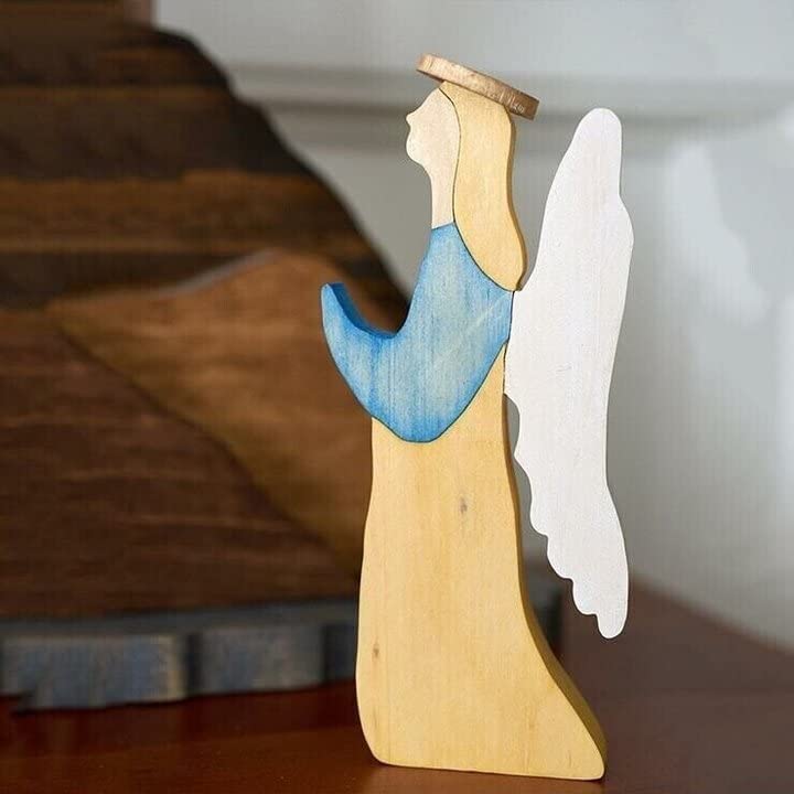 2022 Easter Wooden Decoration Set - Religious Resurrection Scene & Nativity Decor for Home, Tabletop, Office - Perfect for Easter Sunday Celebrations, Church Events, and Spring Home Decor