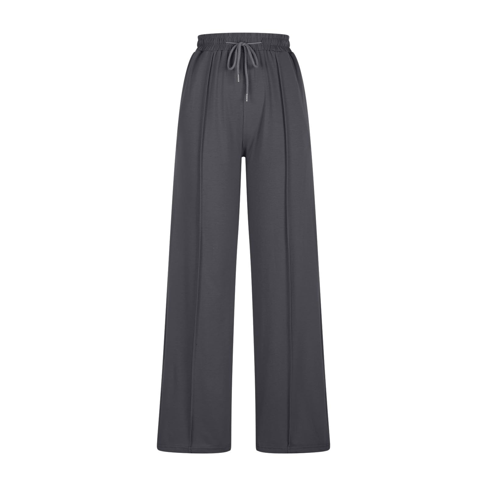 Women's High Waisted Wide Leg Sweatpants - Comfy Drawstring Lounge Pants with Pockets | Casual Workout, Yoga, Home & Office Wear