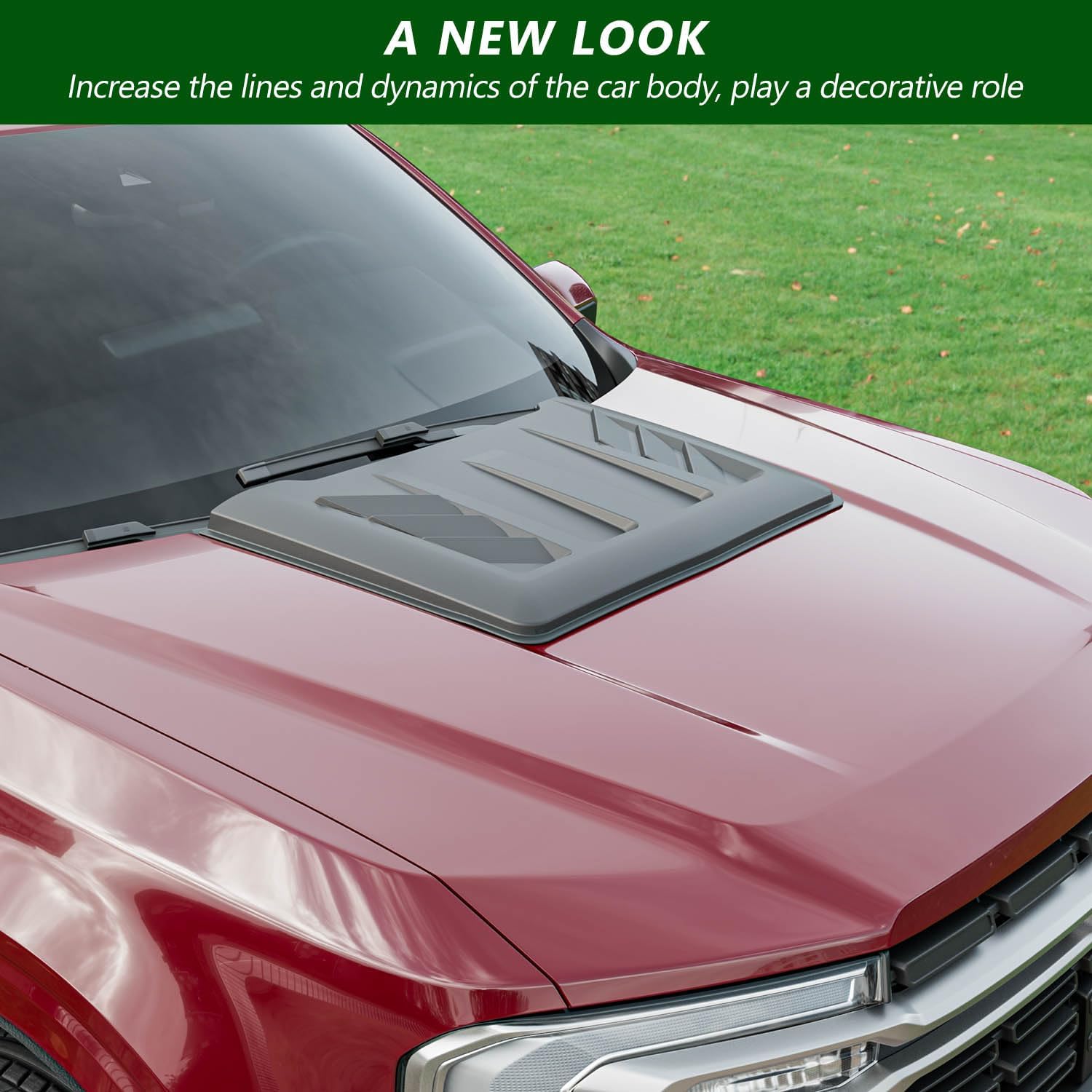 Ford Maverick Hood Scoop Replacement (2022-2025) | High-Quality Bonnet Vent Cover & Trim Accessories | Perfect for Off-Roading & Custom Car Upgrades