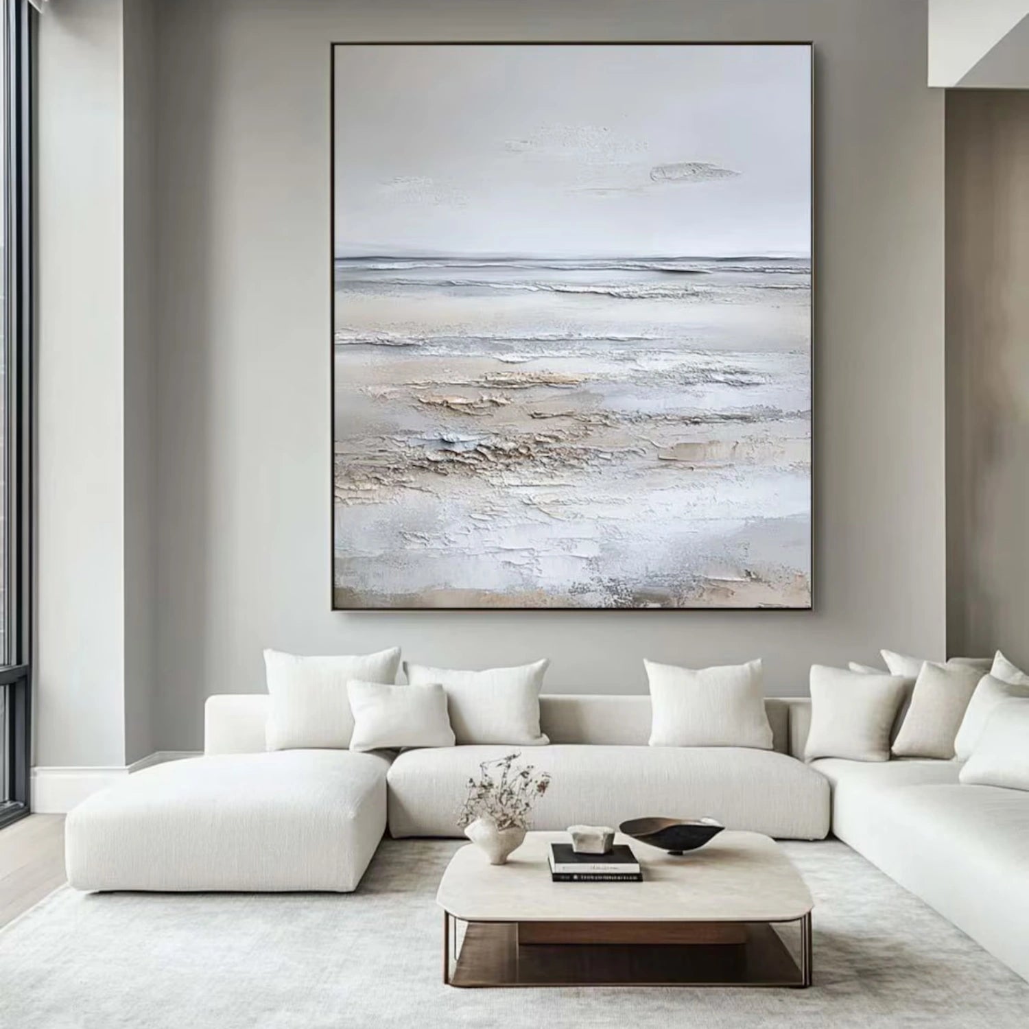 Ocean and Sky Painting #OS 251 - Stunning Coastal Wall Art for Living Room, Bedroom & Office Decor