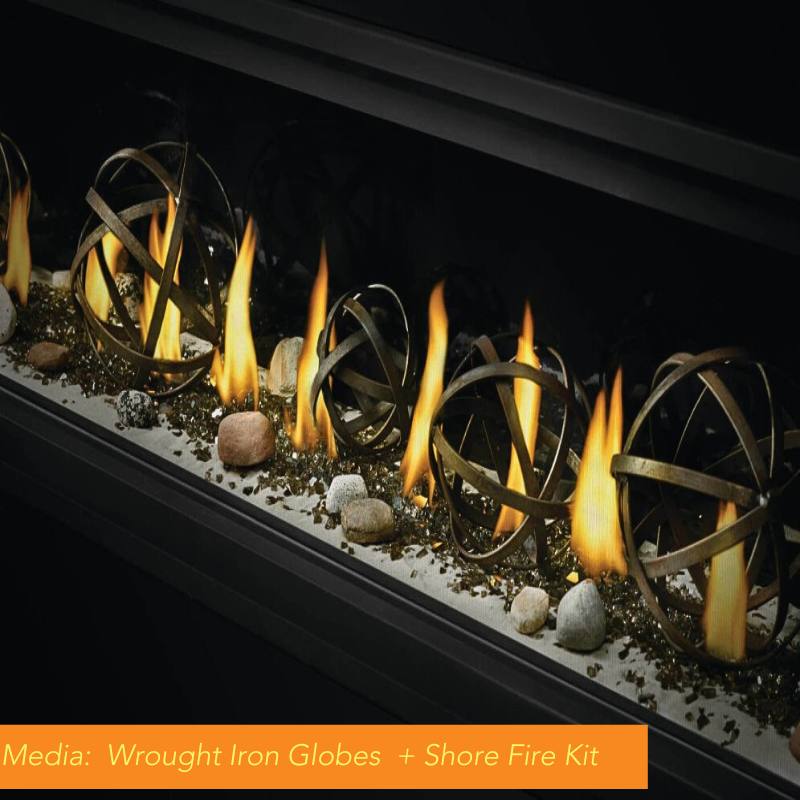 Napoleon Vector 38 Linear Direct Vent Gas Fireplace - LV38N1 | Modern Home Heating Solution for Living Rooms & Patios