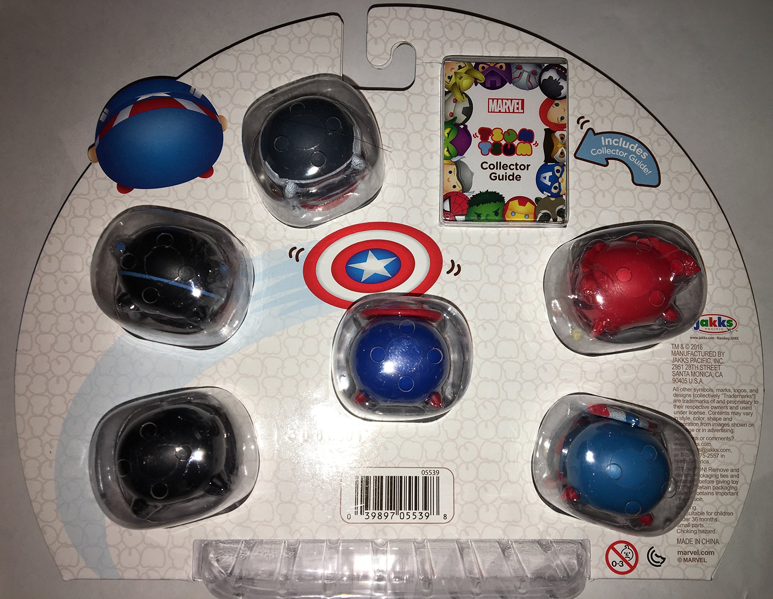 Marvel Captain America Tsum Tsum Limited Edition Collectible Set - Perfect for Disney Fans, Marvel Collectors & Home Decor Display