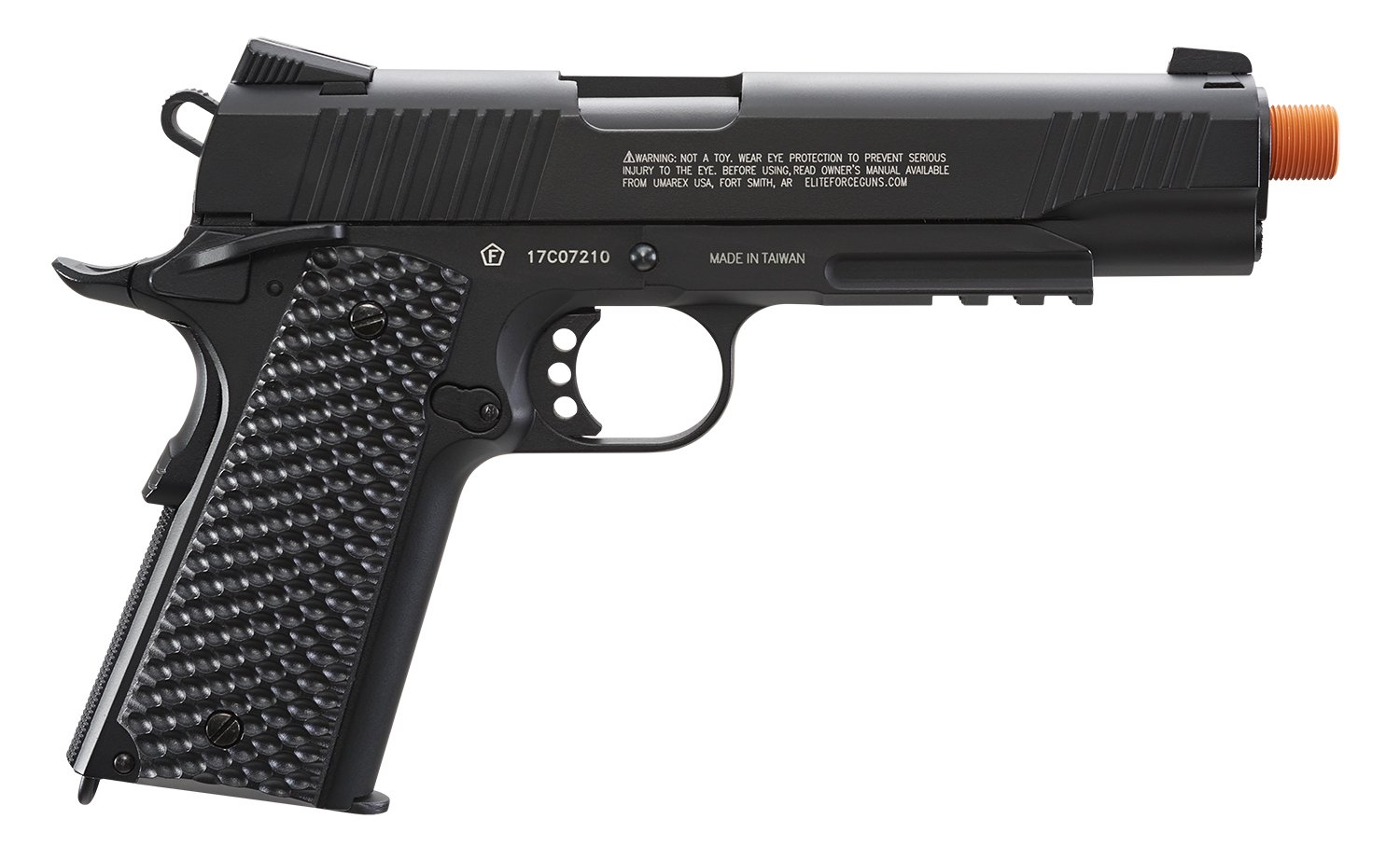 Elite Force 1911 Blowback 6mm BB Pistol Airsoft Gun - Realistic CO2 Powered Airsoft Pistol for Training & Competition | Outdoor Shooting & Tactical Games
