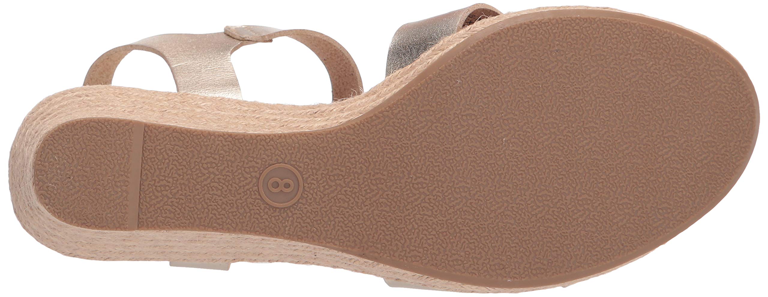 Amazon Essentials Women's Espadrille Wedge Sandal - Comfortable Summer Casual Shoes for Beach, Vacation & Everyday Wear