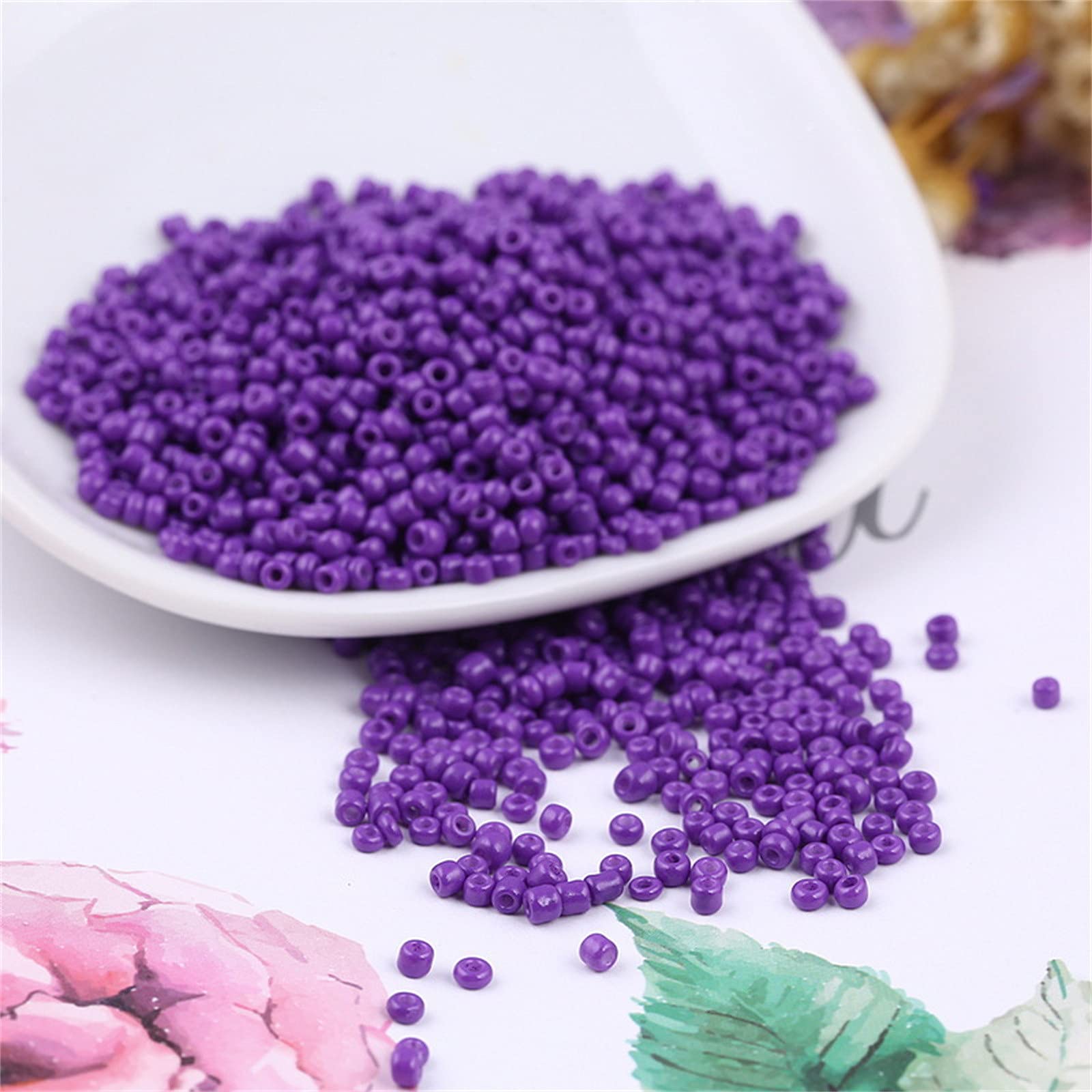 XXBR 700PCS Handmade DIY Jewelry Beads Kit - 4mm Opaque Plastic Spacer Beads for Jewelry Making, Crafting & Home Decor | Perfect for Bracelets, Necklaces & DIY Gifts