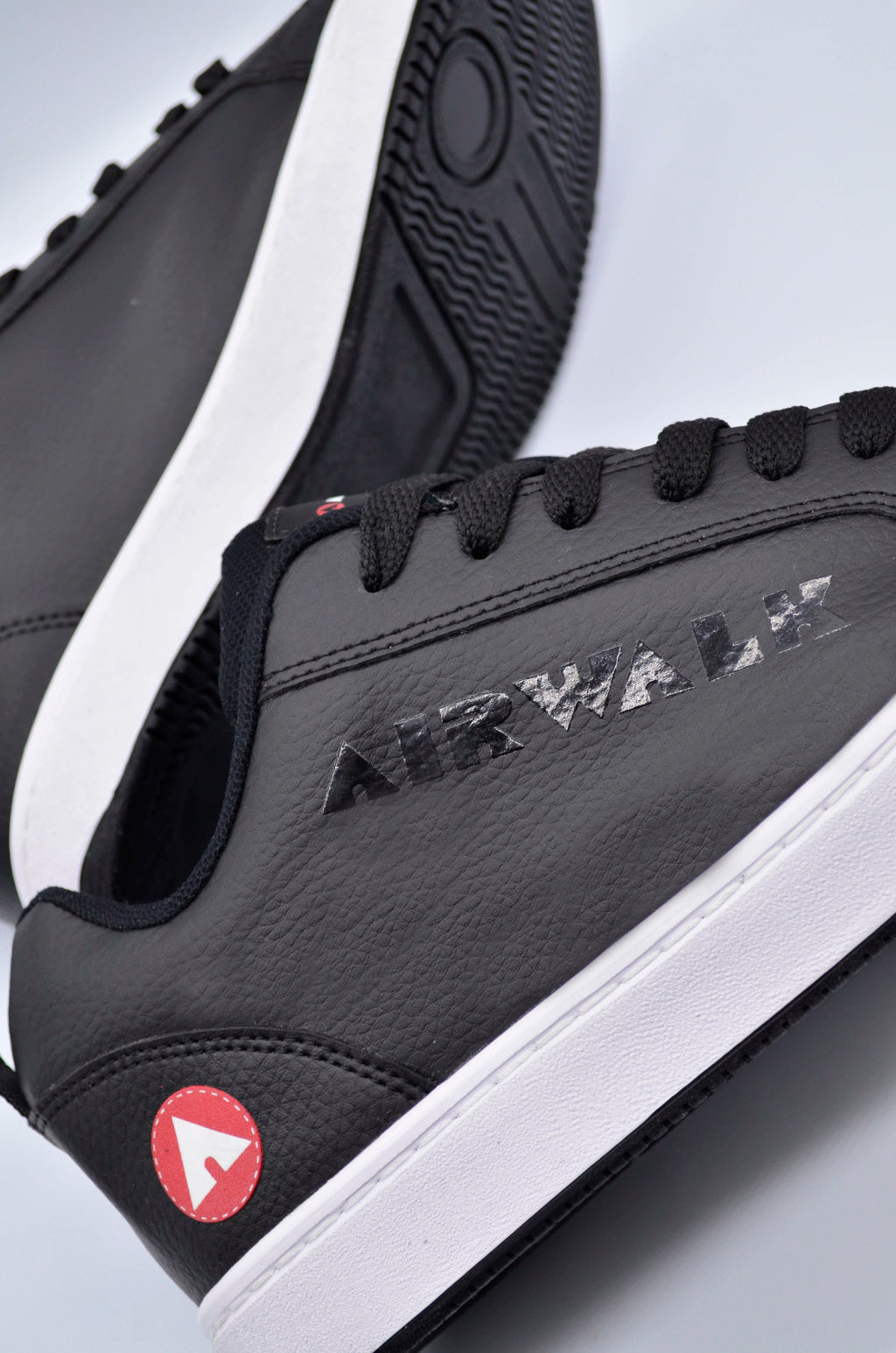 Air Walk Unisex Coolaste Black Sneakers - Comfortable & Stylish Shoes for Men & Women | Perfect for Running, Walking & Casual Wear