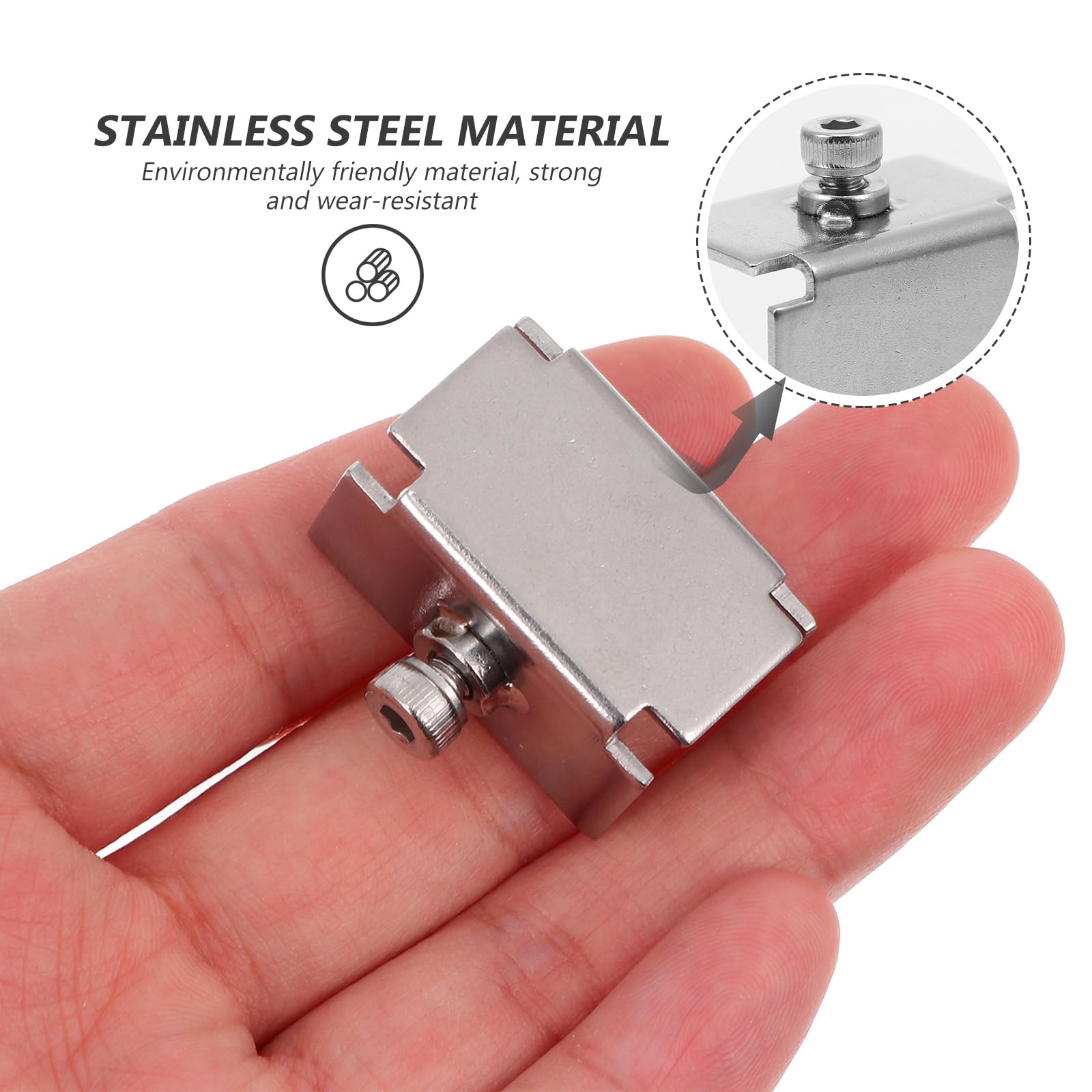 iplusmile 3D Printer Heat Bed Clips - 4pcs Adjustable Bed Clamps for Secure Fixation - Compatible with Most 3D Printers - Perfect for ABS/PLA Printing & DIY Projects