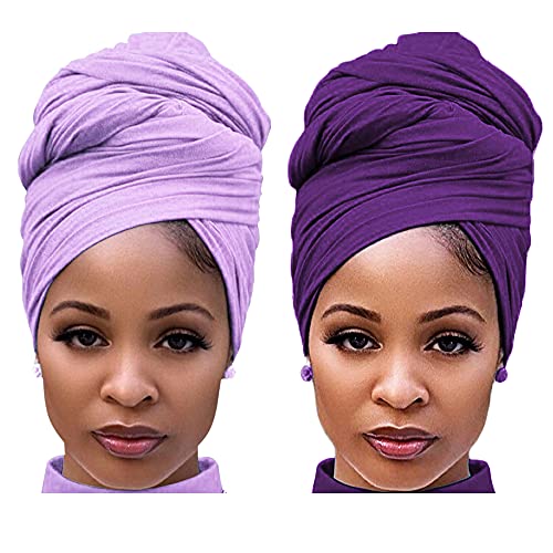 2PCS-Dark Purple and Lavender