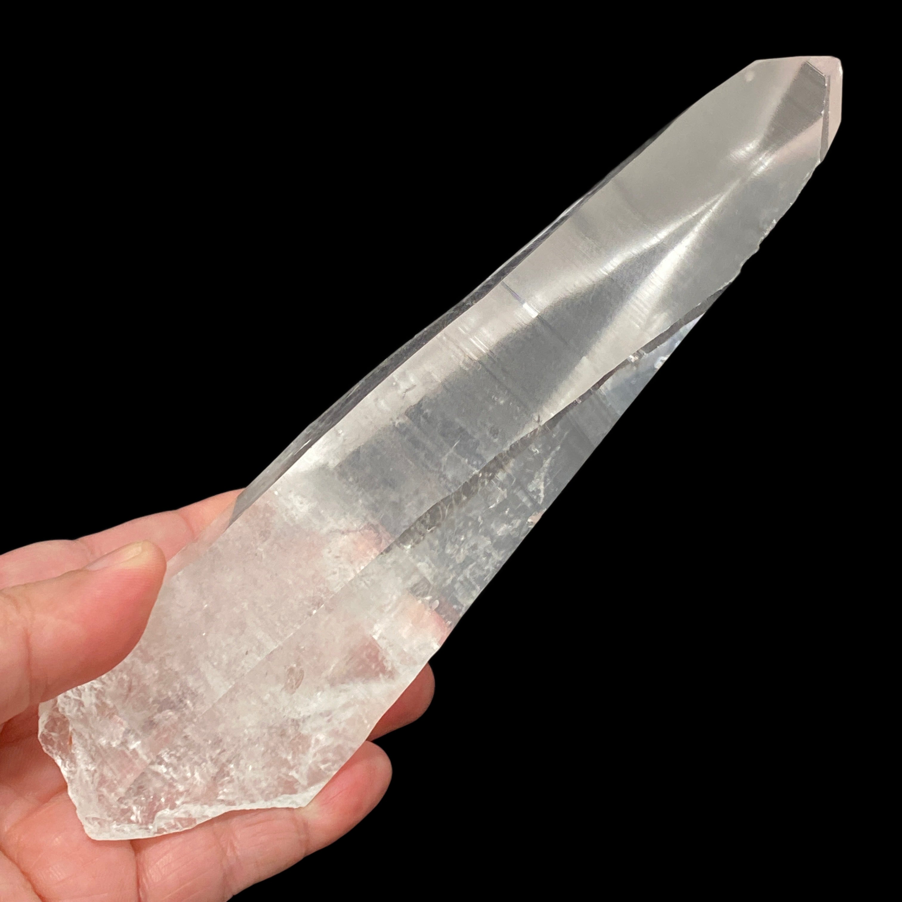 Lemurian Seed Crystal 205x55mm 581g Natural Healing Stone for Meditation, Energy Work & Spiritual Growth - Perfect for Reiki, Chakra Balancing & Home Decor