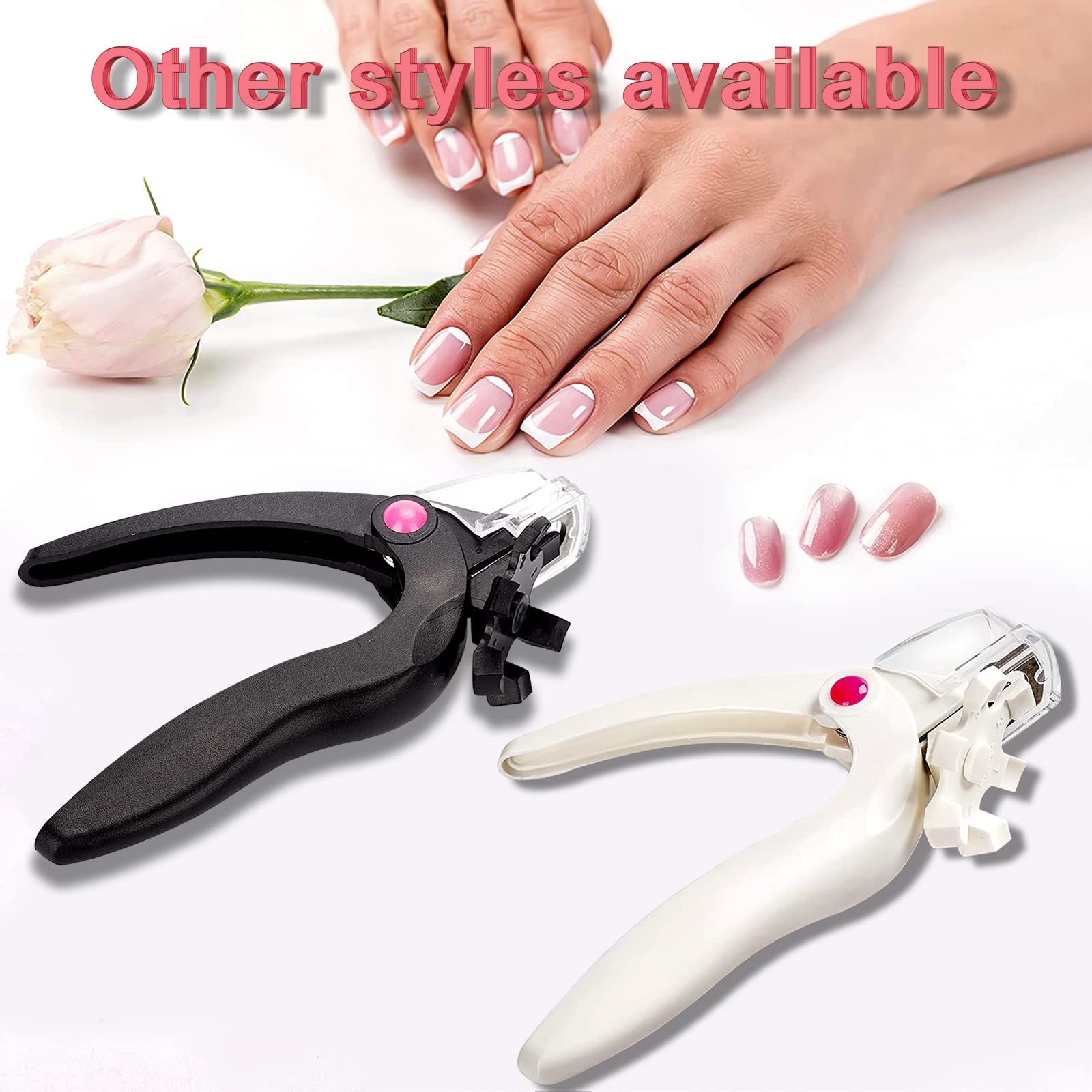 **Professional Stainless Steel Acrylic Nail Clipper - Adjustable False Nail Cutter for Women, Manicure & Pedicure Tool - Perfect for Salon, Home Use & Gifts**