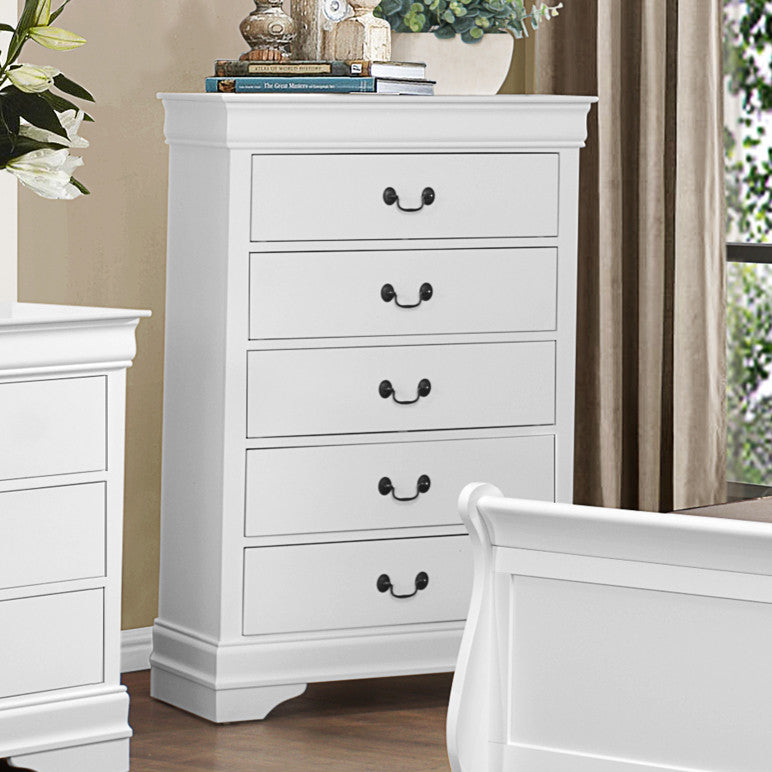 6-Piece Queen Size Bedroom Set - Complete Bed Frame, Nightstand & Dresser - Modern Furniture for Home & Apartment Decor | Perfect for Master Bedroom, Guest Room & Dorm