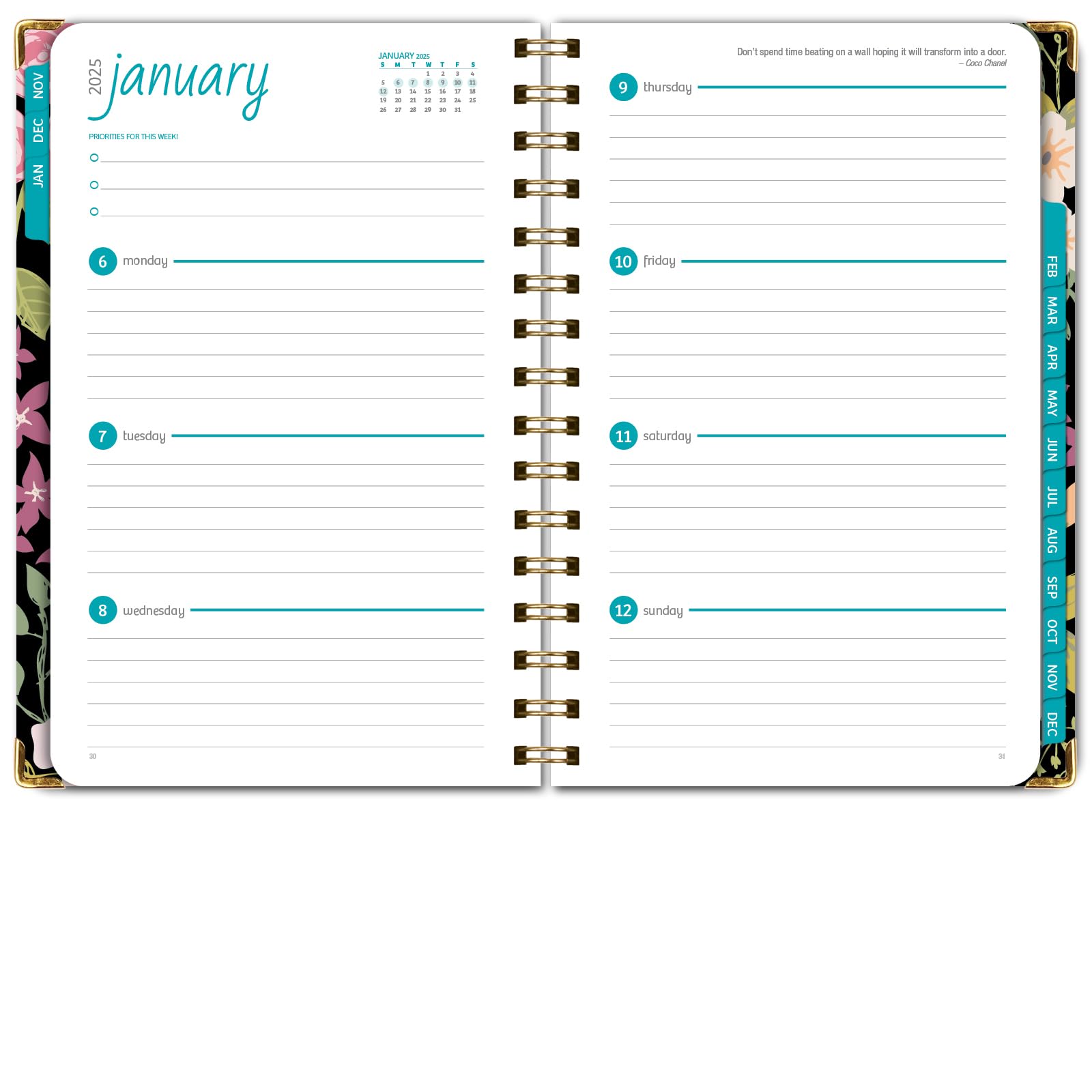2025 Hardcover Planner 5.5