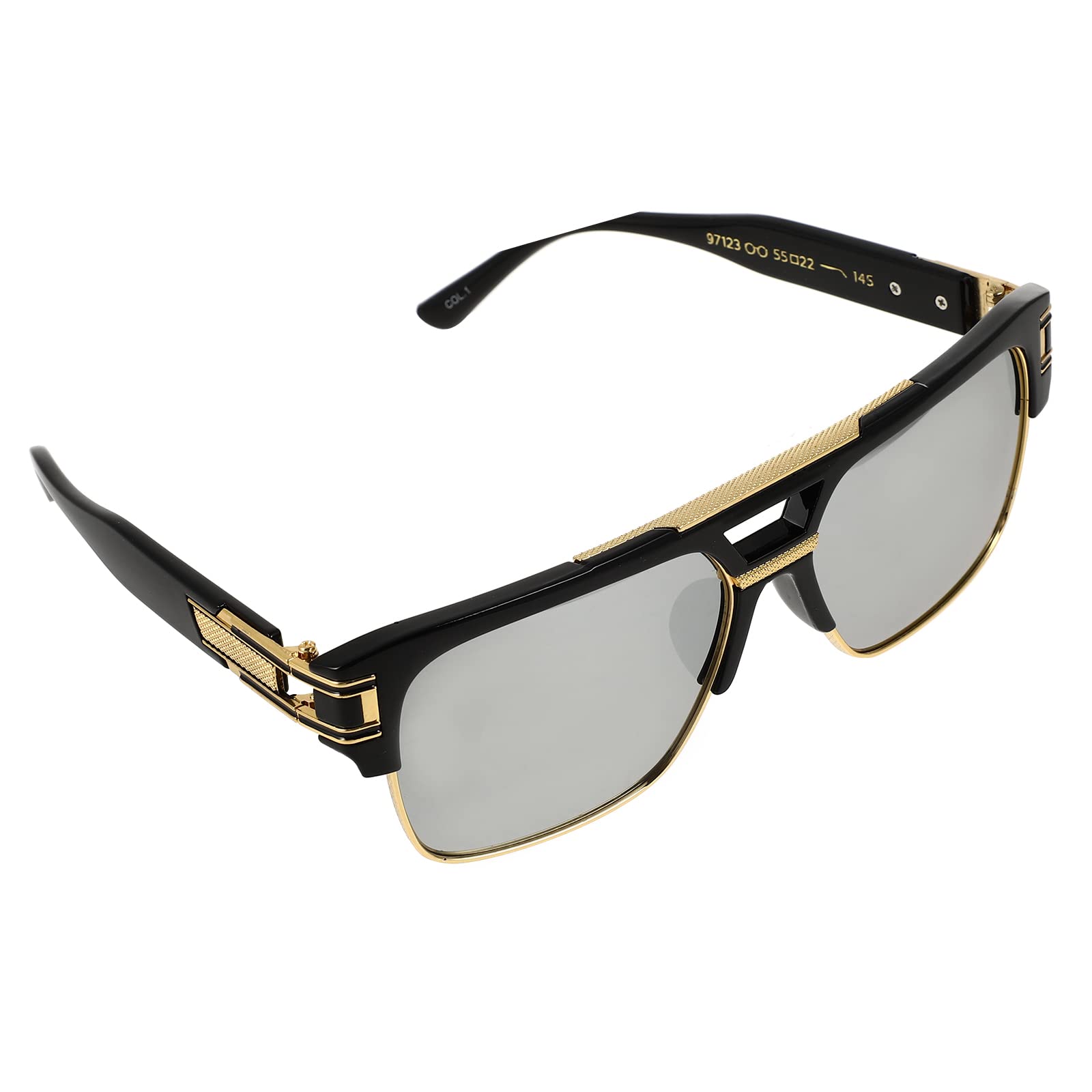 TENDYCOCO Men's Polarized Sunglasses UV Protection Metal Frame Classic Aviator Style - Perfect for Driving, Outdoor Sports & Summer Fashion