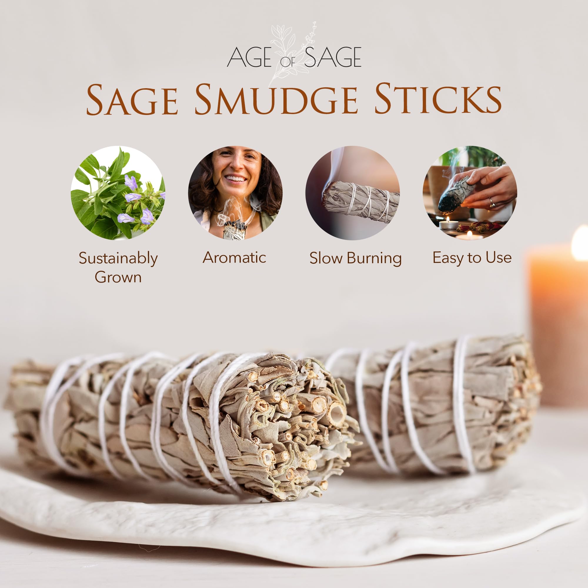 White Sage Smudge Sticks 4