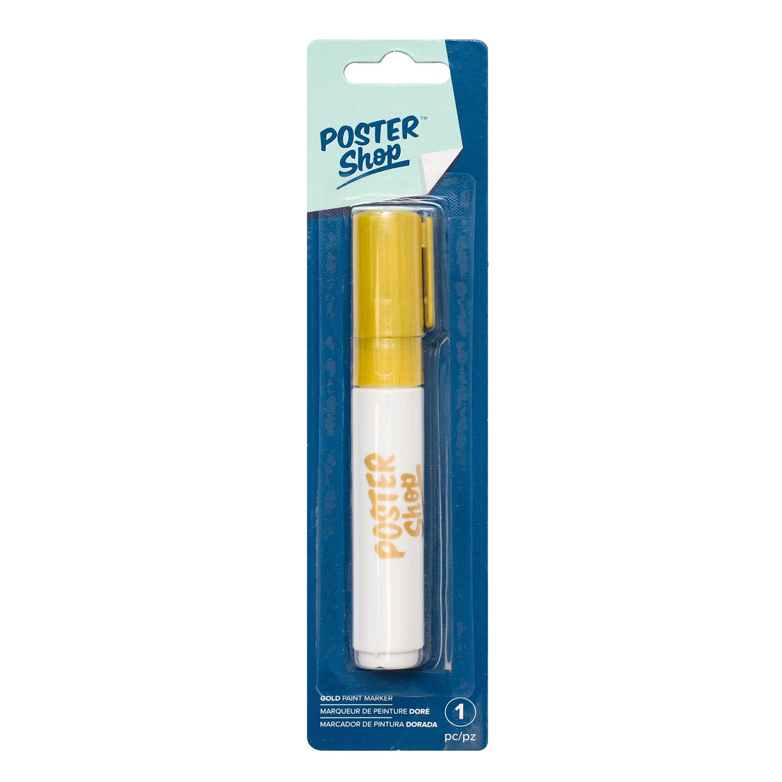 Premium Gold Paint Marker Set for DIY Crafts, Posters & Signage – Metallic Permanent Marker for Artists, Scrapbooking, Calligraphy & Home Decor Projects