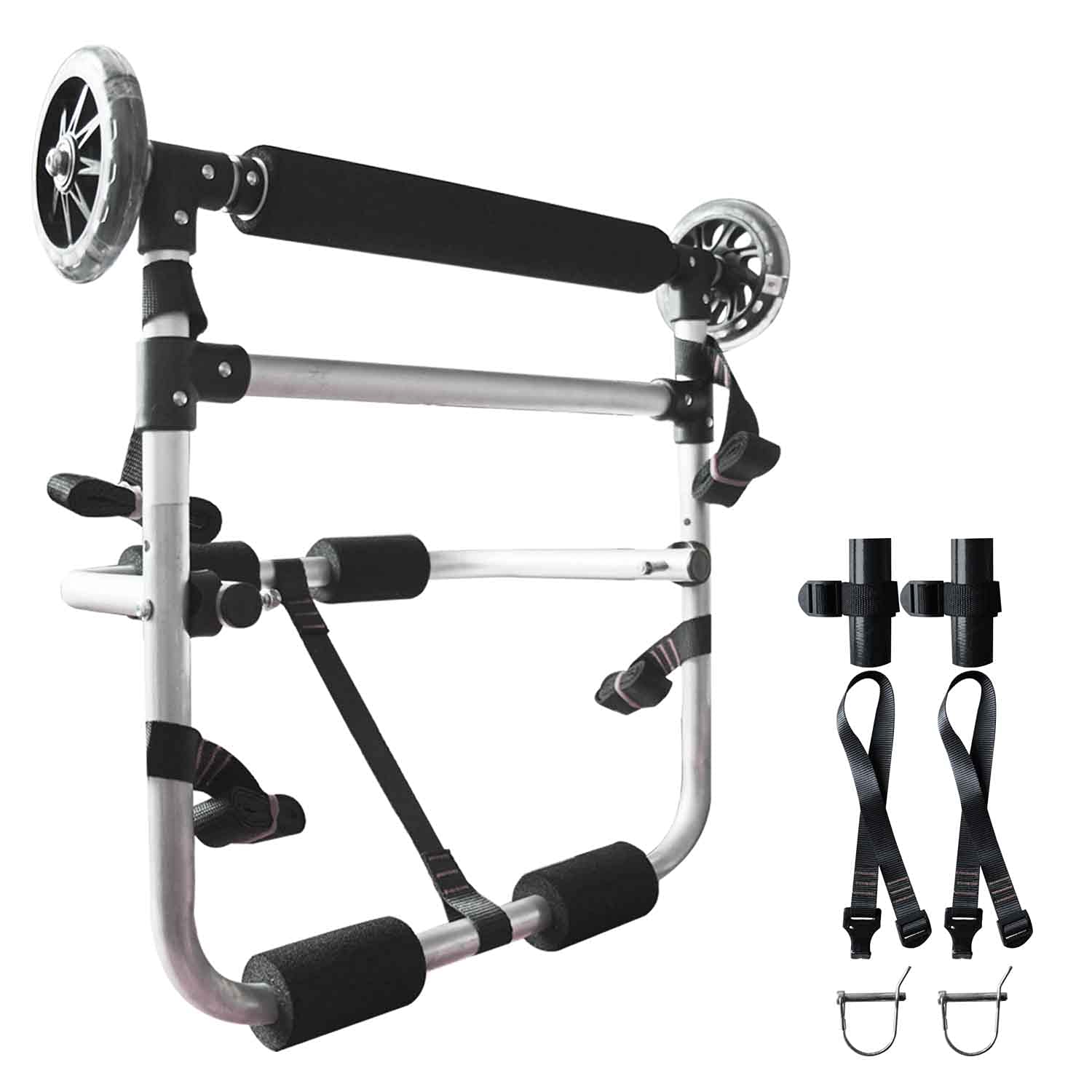 **Kayak Roller for Car Roof - Adjustable Load Assist with Anti-Slip Design, Fits Kayaks & Canoes up to 220lbs, Easy Mounting on Crossbars, Roof Racks or Pads - Perfect for Safe and Effortless Watercraft Loading**