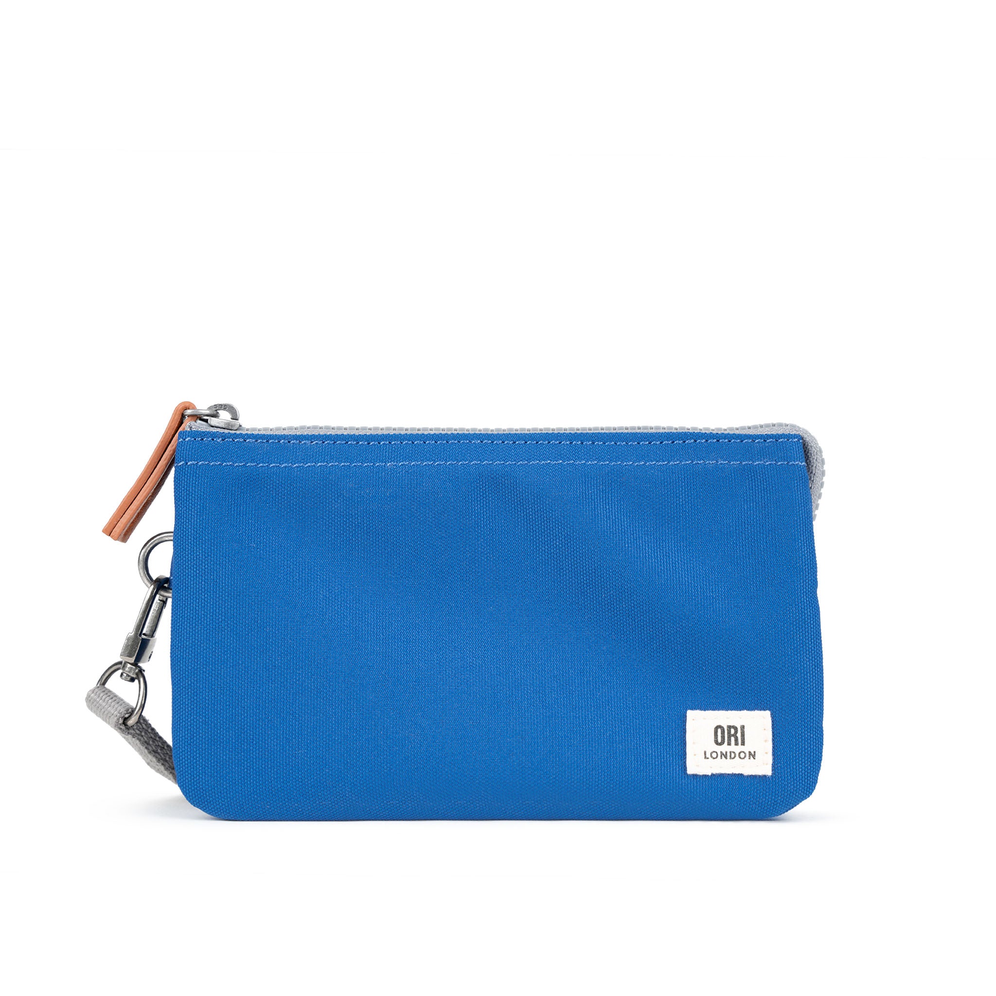 Carnaby Crossbody Bag with Adjustable Wrist Strap - Galactic Blue Recycled Canvas Eco-Friendly Purse for Women - Perfect for Travel, Shopping & Everyday Use