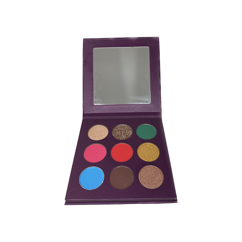 Waves Eyeshadow Palette - 16 Highly Pigmented Matte & Shimmer Shades for Stunning Eye Makeup | Perfect for Day & Night Looks, Parties & Special Occasions