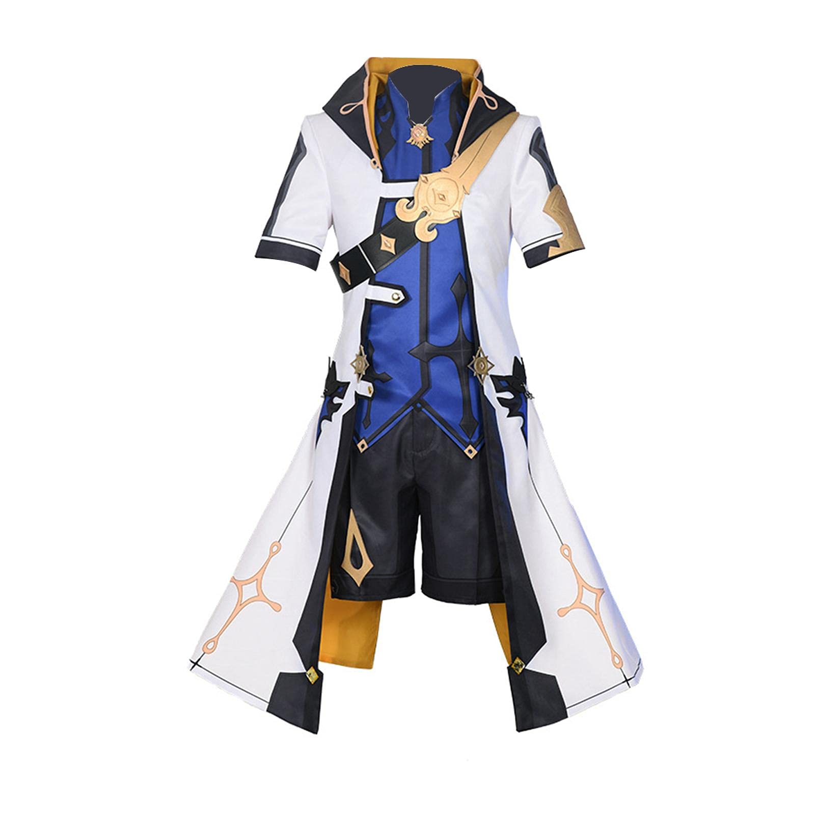 Genshin Impact Traveler Albedo Cosplay Costume - Anime Game Character Halloween Carnival Suit for Cosplay Events & Conventions