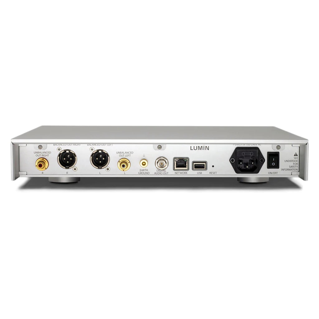 Lumin T3 High-End Network Music Streamer - Wireless Hi-Fi Audio Player for Home Theater & Audiophile Systems | Perfect for Streaming Music, Multi-Room Audio & High-Resolution Audio Playback