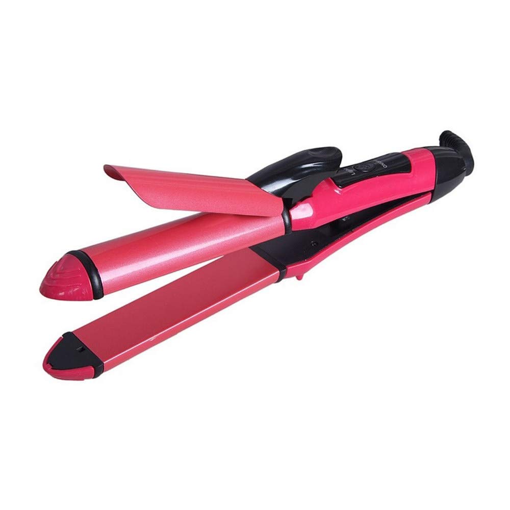Multifunctional Hair Styling Tool - 2-in-1 Ceramic Hair Straightener & Curler with Air Spin Technology for Women | Perfect for Salon-Quality Styling at Home, Travel, and Daily Hair Care