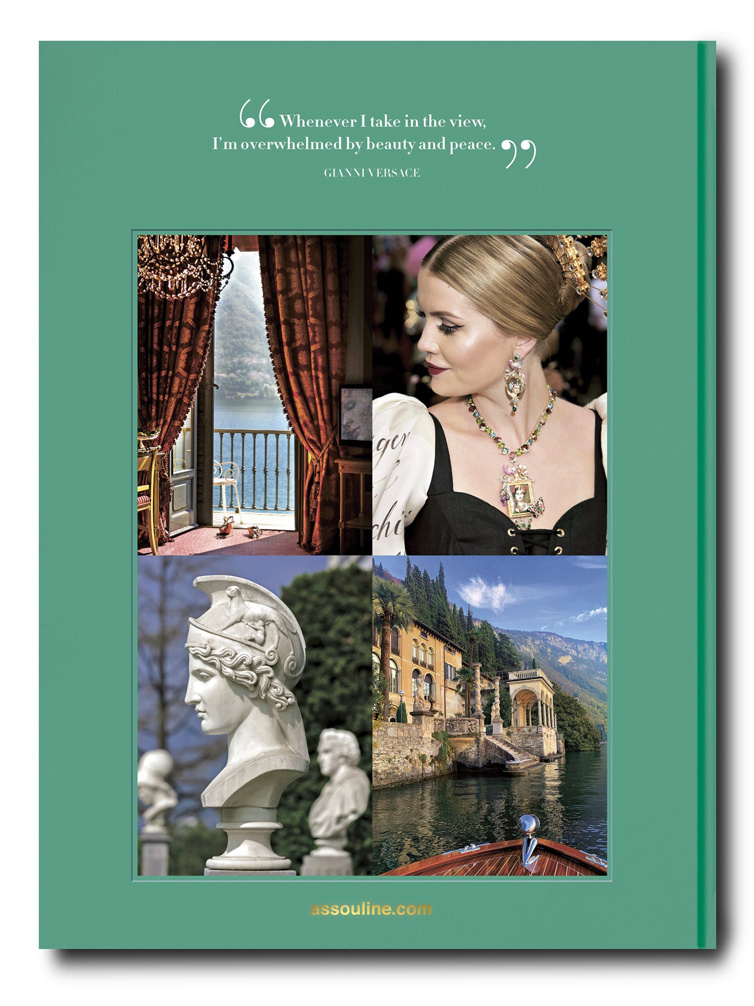 Lake Como Idyll 933 0310 - Stylish and Comfortable Home Decor for Living Room, Bedroom, or Office