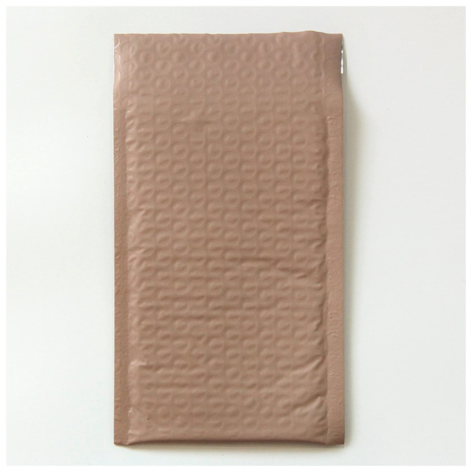 Linyutech 50Pcs 12.2x17.8cm Colorful Bubble Mailer Envelopes - Waterproof Plastic Foam Padded Shipping Bags for Ecommerce, Business Supplies & Mailing - Perfect for Small Items, Jewelry, Crafts & Online Store Packaging (Taupe)
