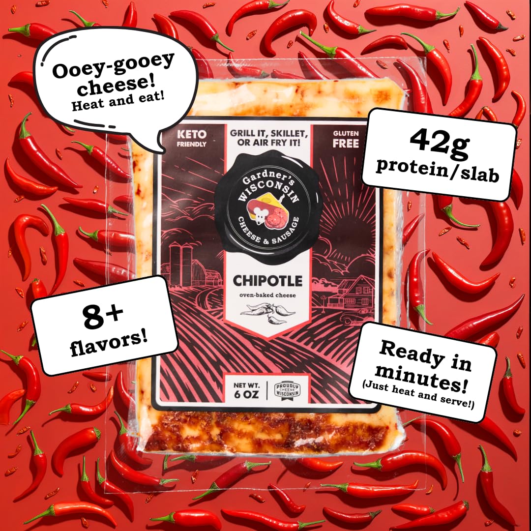 Gardner's Wisconsin Artisan Oven-Baked Cheese (9-Pack Bundle) – Handcrafted in Wisconsin | Perfect for Holiday Gifts, Grilling, BBQs & Festive Gatherings | Great for Charcuterie Boards, Wine Pairings & Party Appetizers