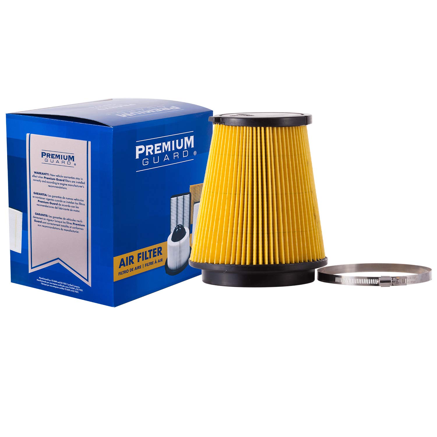 PG Engine Air Filter PA99277 - High Performance Replacement for 2022-2015 Ford Mustang | Improves Engine Efficiency & Airflow for Better Acceleration