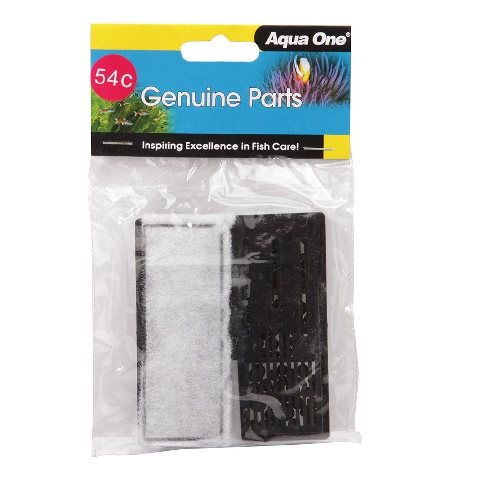 Aqua One Carbon Cartridge Clearview H100 Replacement Filter - 2 Pack (54C) for Aquariums & Fish Tanks - Improves Water Clarity & Removes Impurities