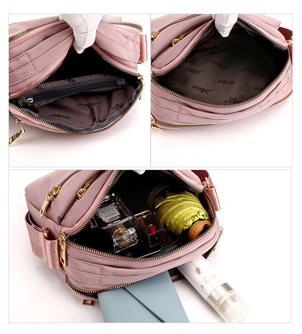Stylish Women's Crossbody Bag with Multiple Pockets - Compact Shoulder Purse for Phone, Wallet & Essentials | Perfect for Daily Use, Travel & Shopping