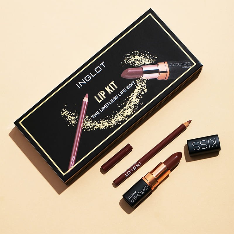INGLOT The Limitless Lips Edit Lip Kit - Long-Lasting Matte Liquid Lipstick Set (Discontinued) | Perfect for Everyday Wear, Special Occasions & Makeup Lovers