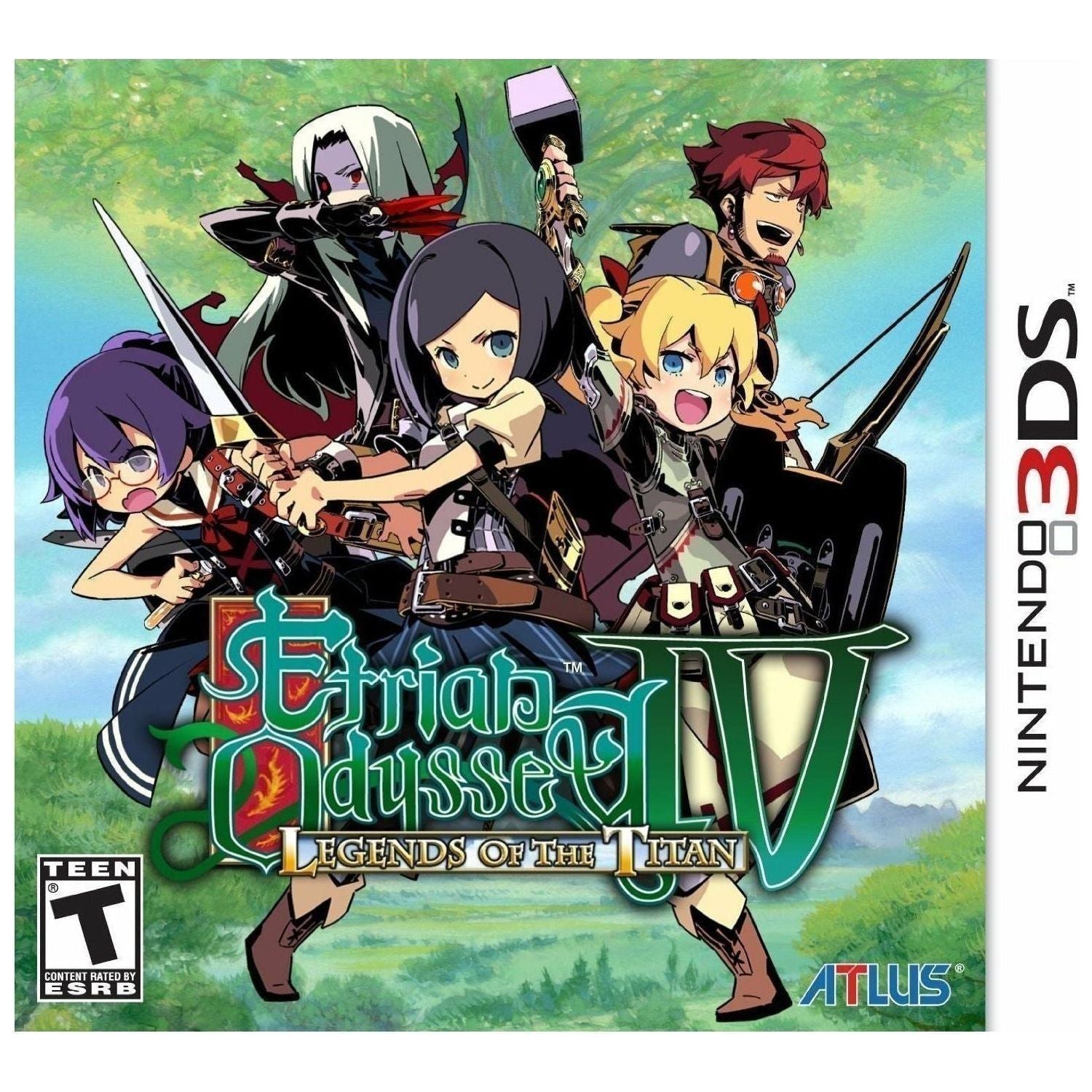 Etrian Odyssey IV: Legends of the Titan - Nintendo 3DS Game (Complete in Case) - Epic RPG Adventure for Fantasy Lovers - Perfect for Gamers & Collectors