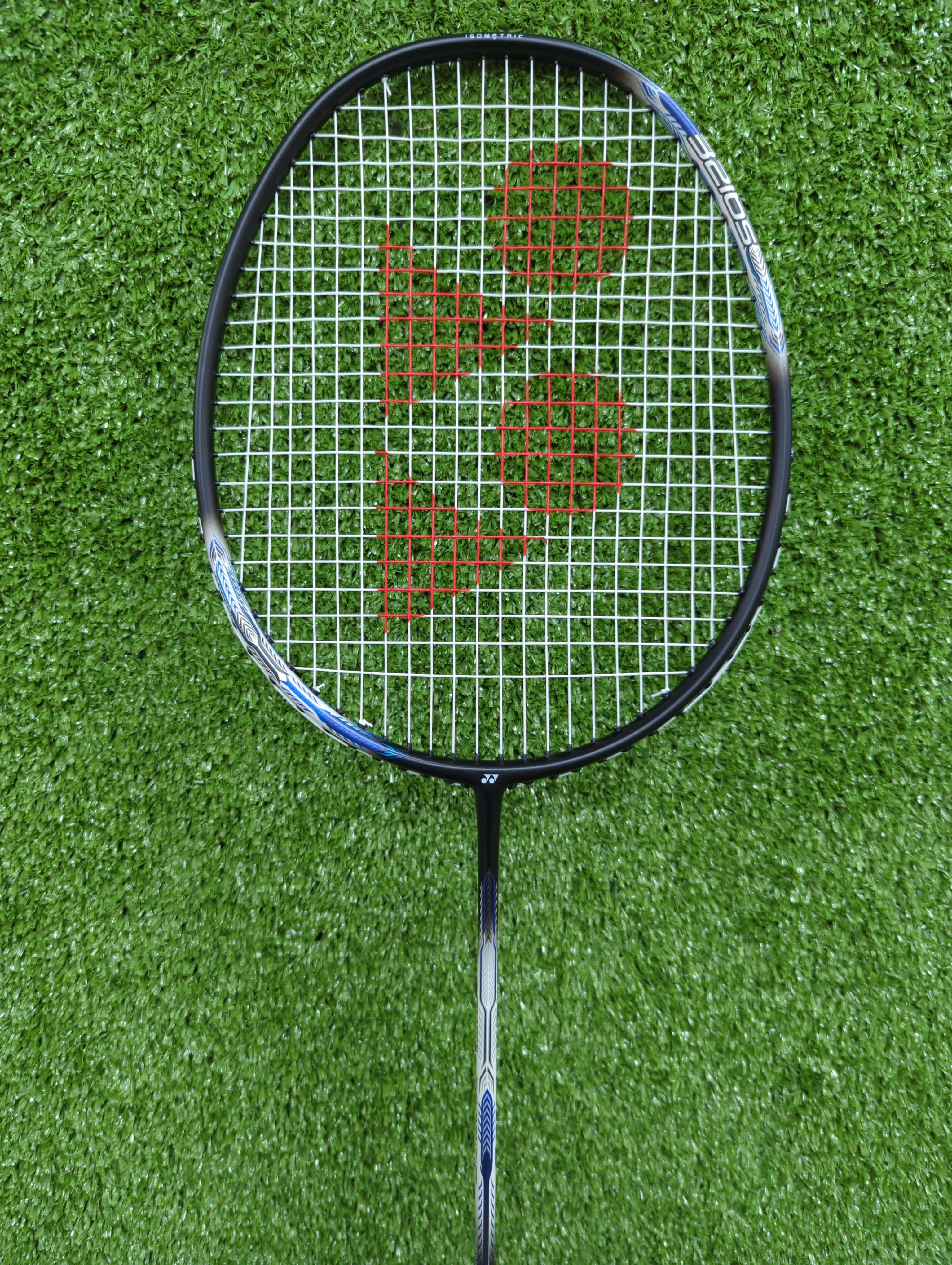 Yonex Astrox Attack 9 Prestrung Badminton Racket - High Performance Carbon Graphite Shuttlecock Racquet for Professional & Recreational Players - Perfect for Tournaments & Backyard Games (Black, Made in India)