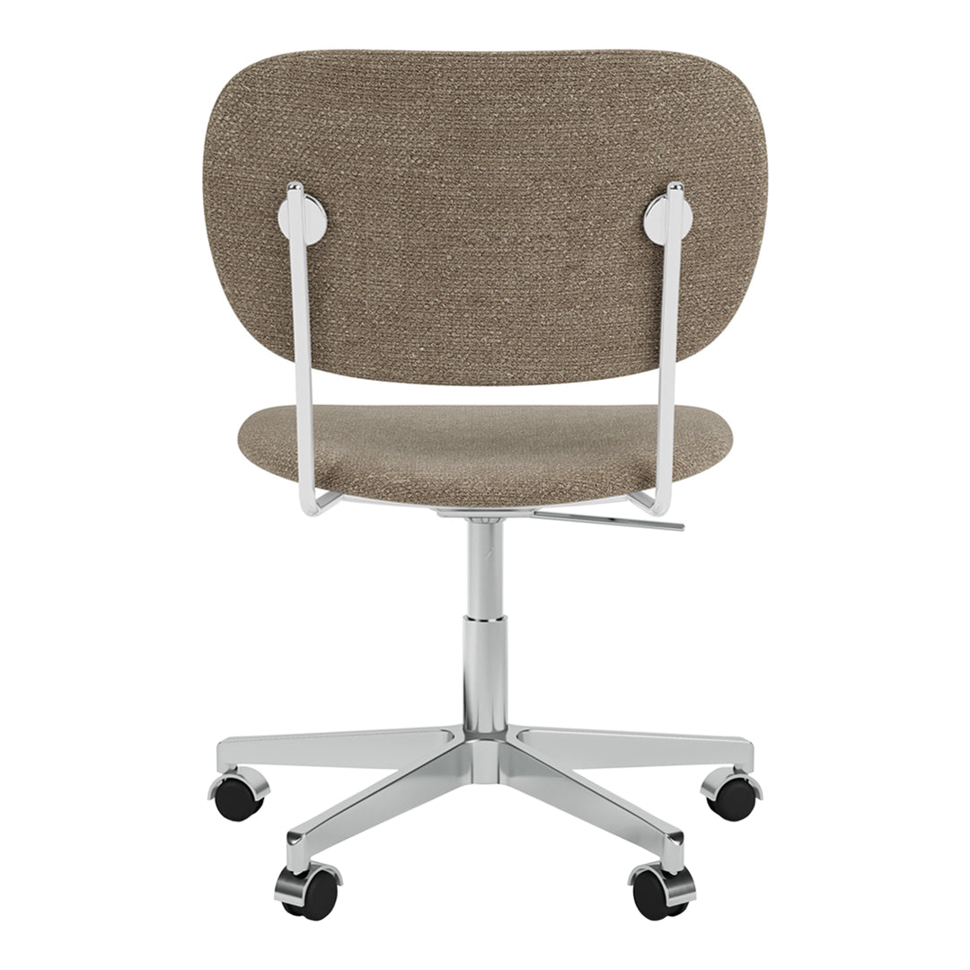 Ergonomic Office Chair with Fully Upholstered Seat & Back, 360° Swivel Base with Smooth-Rolling Casters - Perfect for Home Office, Gaming, and Workspaces