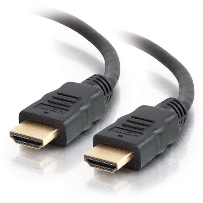 2FT HDMI Cable with Ethernet - 4K Ultra HD High Speed 18Gbps - Supports 3D, HDR, ARC - for TV, Gaming, Home Theater, PC & More
