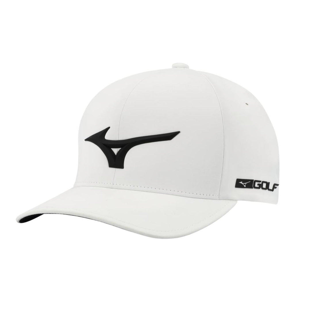 Mizuno Men's Tour Delta Fitted Golf Hat - Performance Adjustable Cap for Golfers - Perfect for Golf Courses, Driving Range & Outdoor Sports