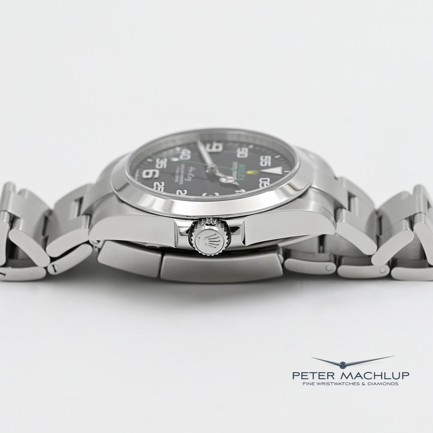 Rolex Air-King 40mm Stainless Steel Watch 2024 Model - Luxury Men's Timepiece for Business & Formal Occasions