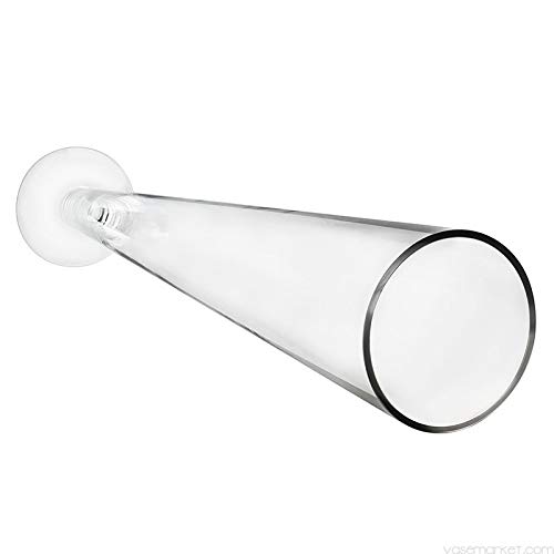 6 Pack Glass Trumpet Vases 32