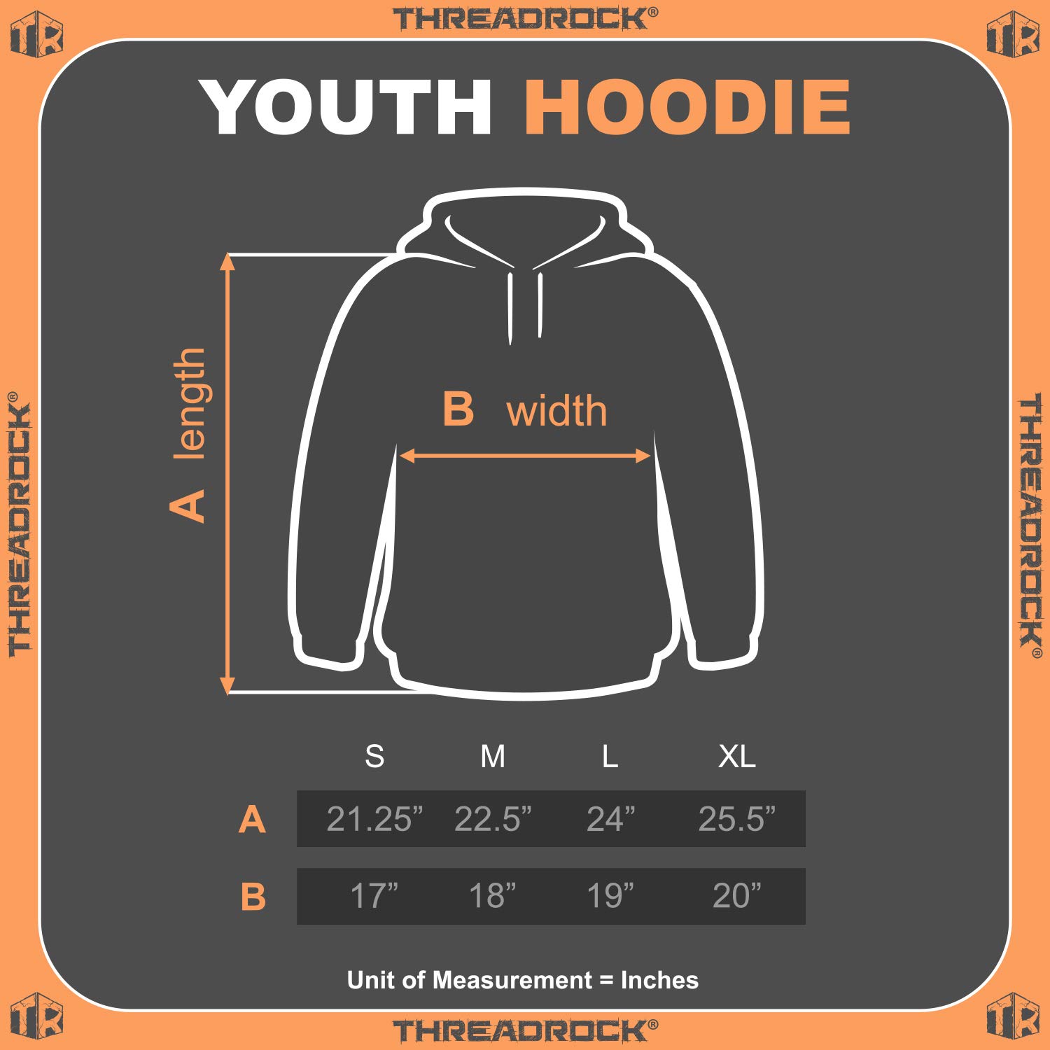 Threadrock Boys' Hoodie - Soft & Comfortable Pullover Sweatshirt for Kids - Perfect for School, Playdates & Outdoor Activities