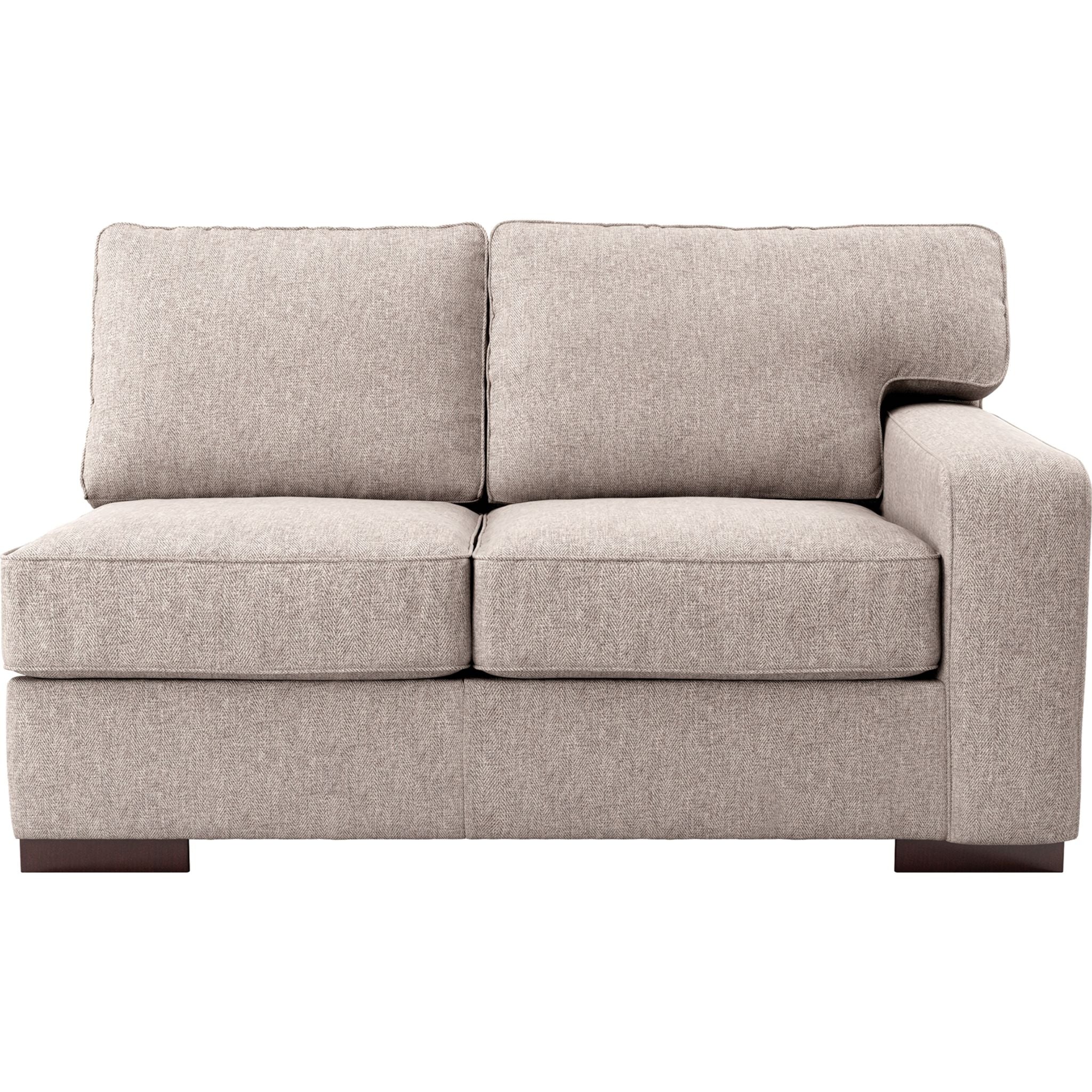 Ashlor Exclusive 3-Piece Sectional Sofa Set - Modern L-Shaped Couch with Chaise for Living Room, Family Room & Apartment Decor