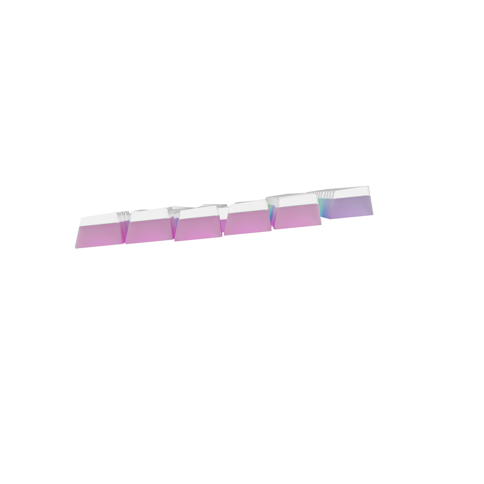 Aura V3 White ND Keycaps - Premium PBT Mechanical Keyboard Keycaps for Gaming & Typing - Compatible with Cherry MX Switches (Perfect for PC, Mac, and Office Use)