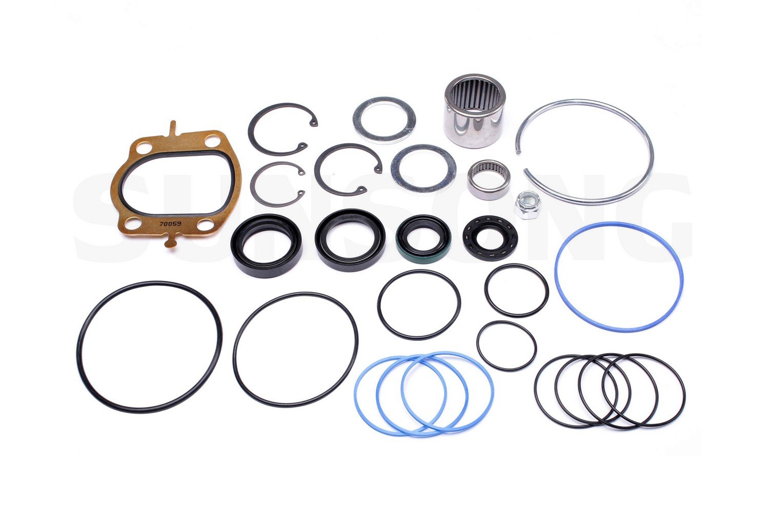 Sunsong 8401298 Steering Gear Rebuild Kit - Complete Repair Kit for Power Steering System | Perfect for DIY Car Maintenance & Professional Auto Shop Repairs