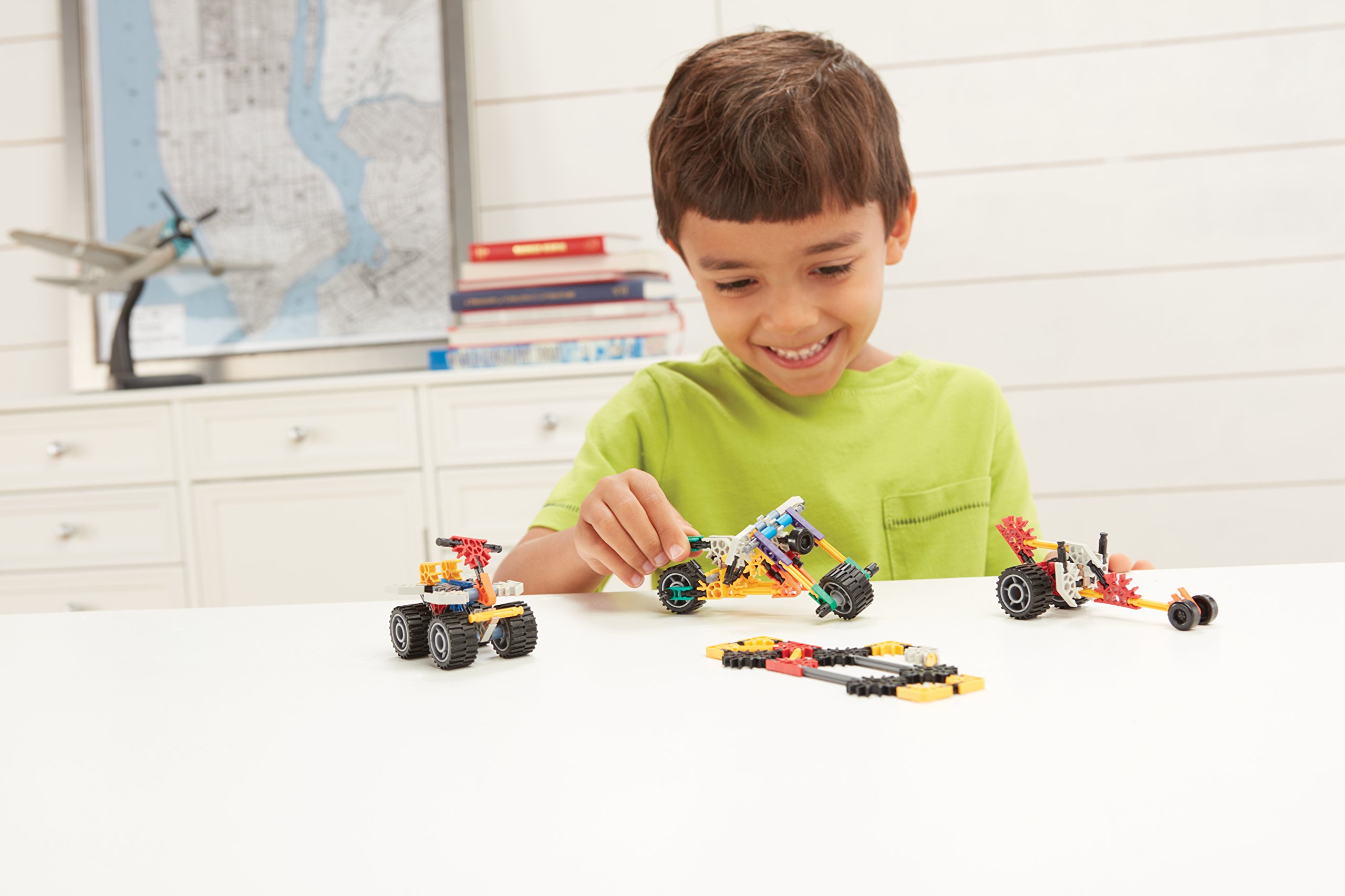 K'Nex Imagine 45510 10 Model Fast Vehicles Building Set - 96 Piece STEM Construction Toy for Kids Ages 5+ | Sensory Play, Educational Learning Kit for Boys & Girls | Perfect for Home, Classroom & Creative Playtime