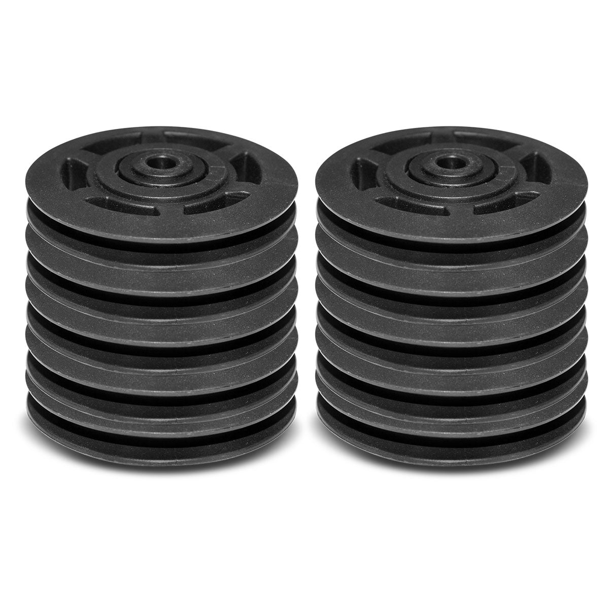 10 Pack 96mm Gym Station Pulley Wheels - Compatible with 6mm Cables - Perfect for Home Gym Equipment, Cable Machines & Strength Training Workouts
