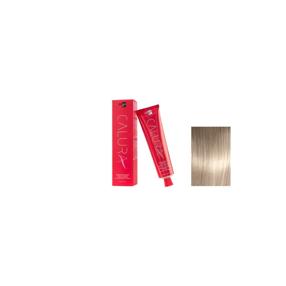 Calura Permanent Hair Color 9A/9 Light Ash Blonde - Long-Lasting Salon-Quality Dye for Vibrant, Fade-Resistant Color at Home | Perfect for Brunettes Wanting Cool-Toned Highlights
