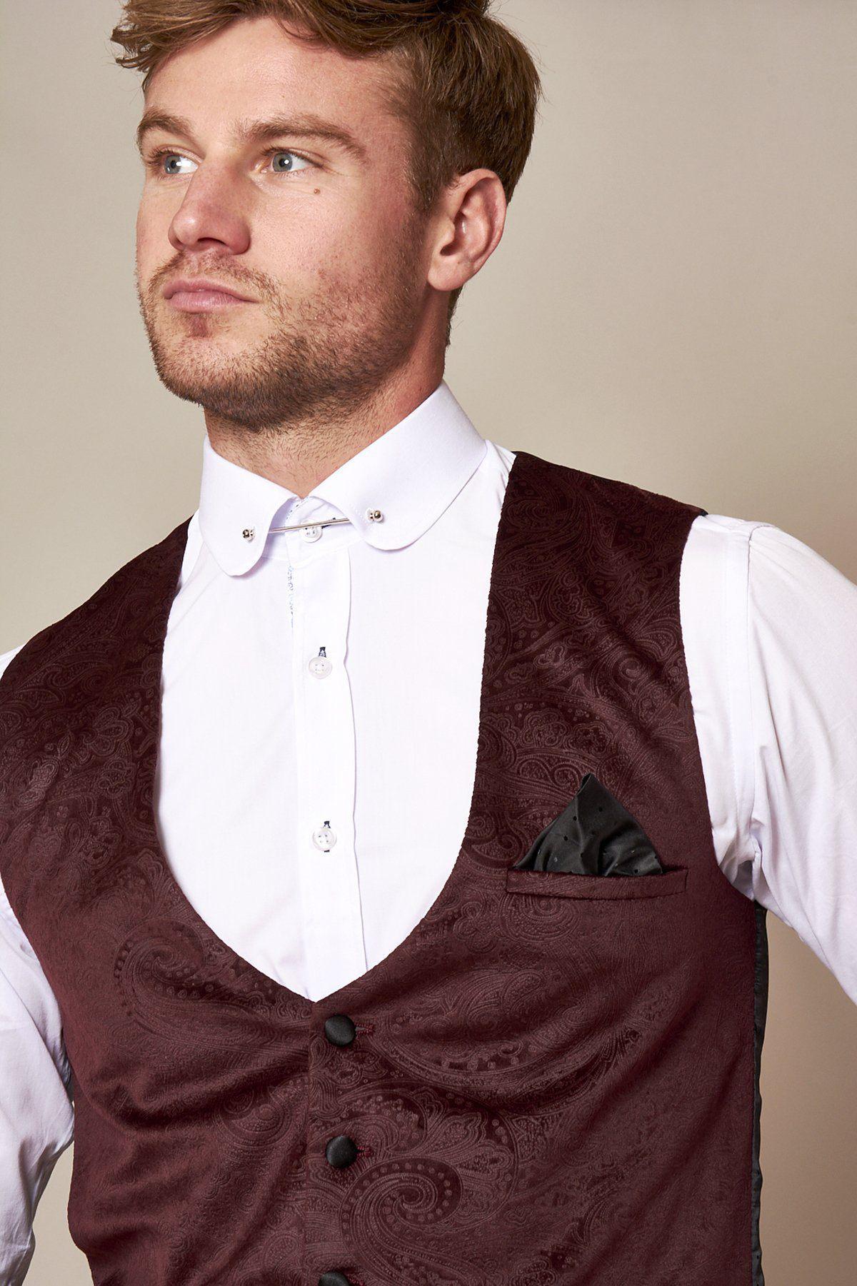 Fred Fenerbahçe Brazil Footballer Simon Wine Velvet Suit - Perfect for Gala Events, Weddings & Formal Occasions