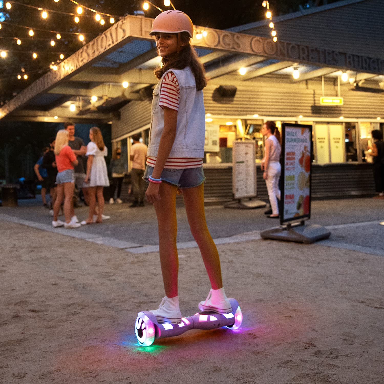 Jetson All-Terrain Self-Balancing Hoverboard with LED Lights & Light-Up Wheels - Electric Scooter for Teens & Adults - Perfect for Outdoor Adventures, Commuting & Fun Rides (Ages 12+)