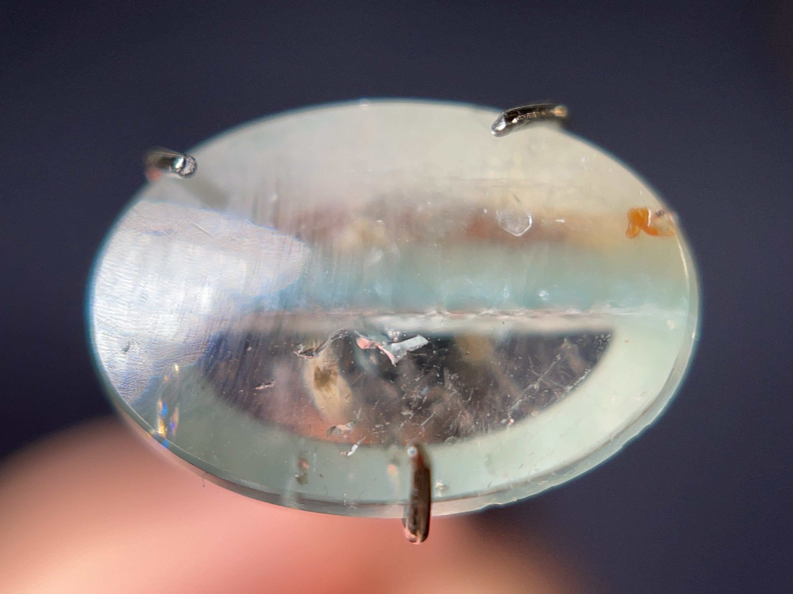 GILALITE Cabochons | Medusa Paraiba Quartz Striped Oval Gemstones for Jewelry Making (43802) - Perfect for Pendants, Earrings & DIY Craft Projects